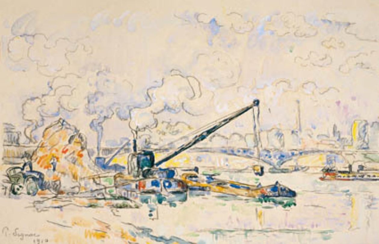 Mirabeaubron. Sandbunken av Paul Signac