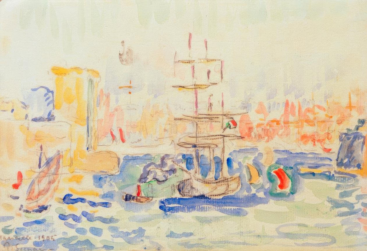 Marseille av Paul Signac