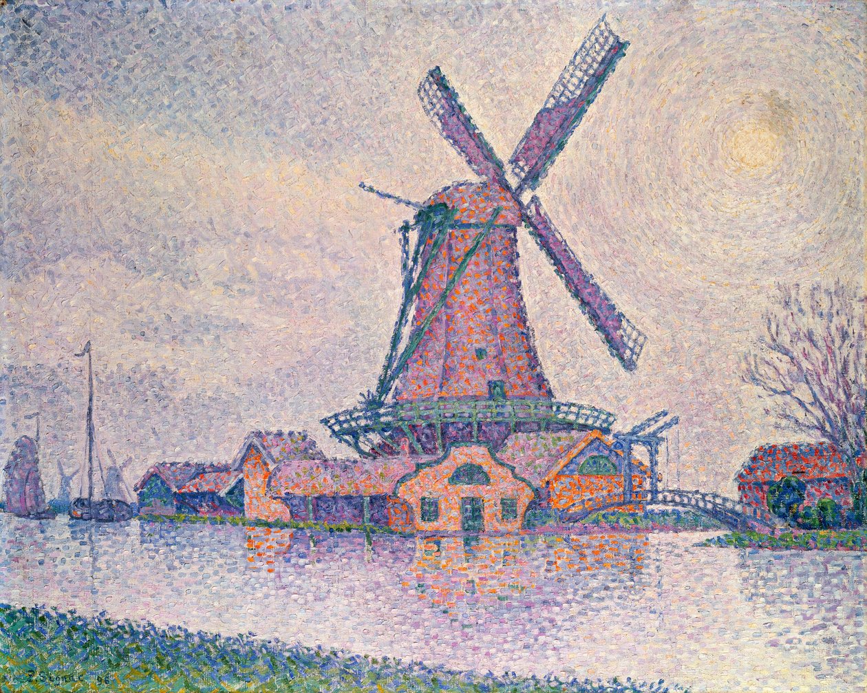 Edam Bruk, 1896 av Paul Signac