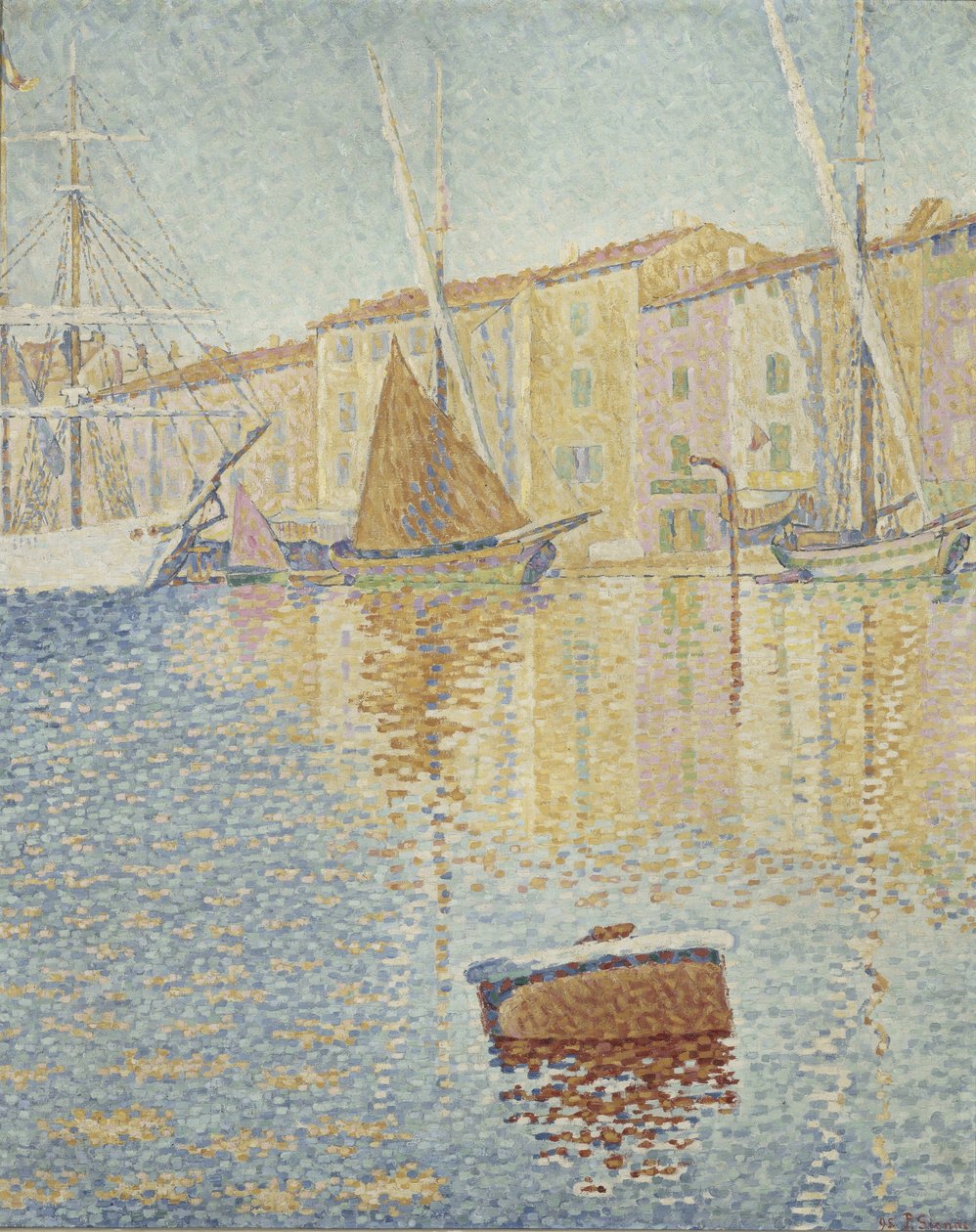 Röd boj Den röda bojen av Paul Signac