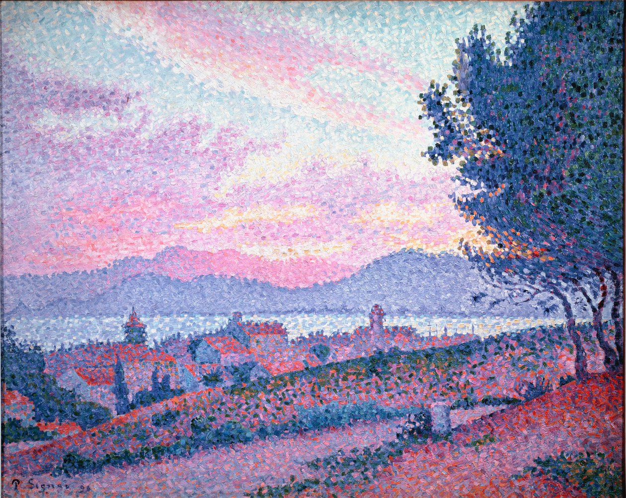 Saint Tropez (1863-1935) av Paul Signac