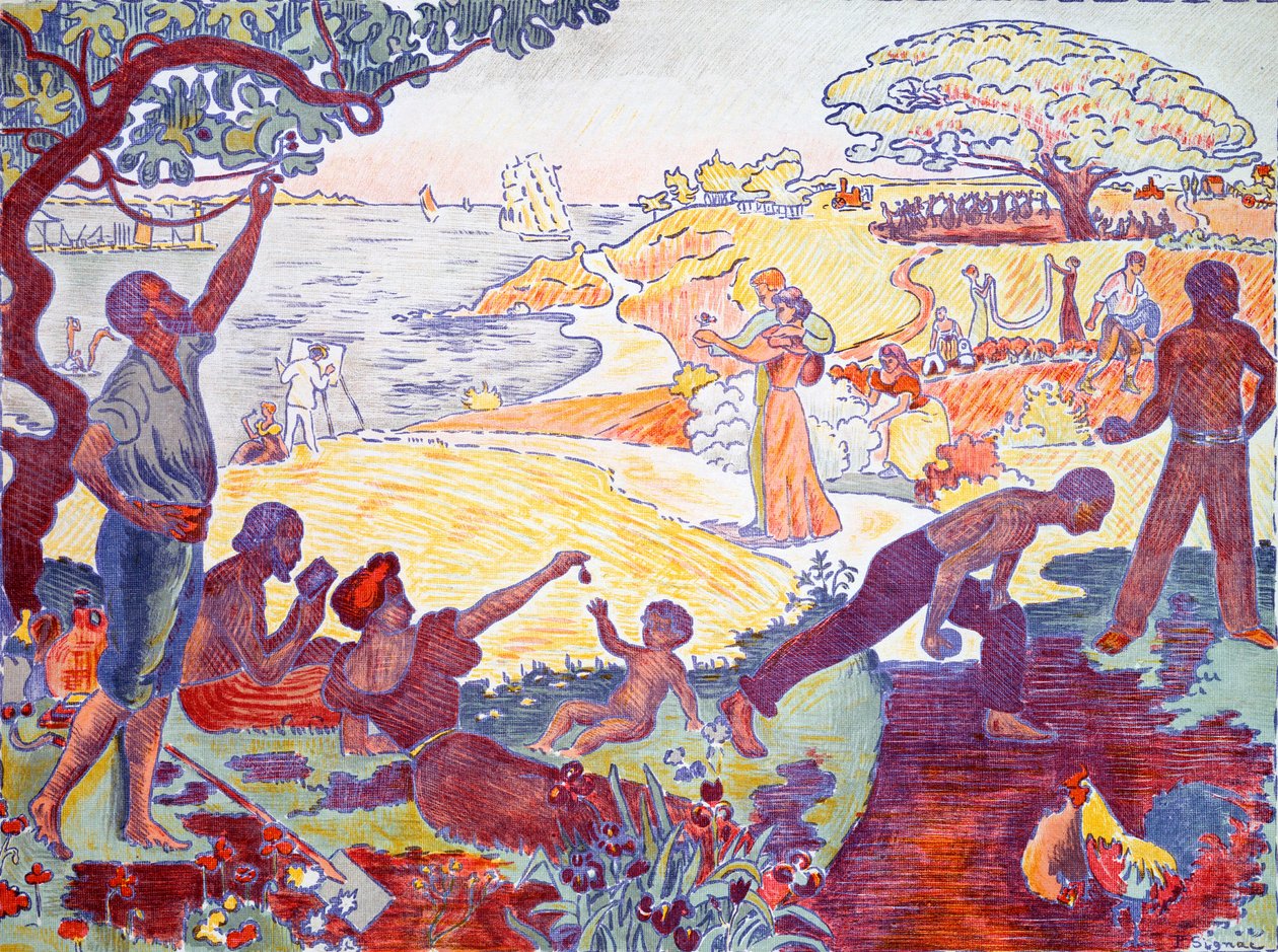 Harmoniens tid, 1895-96 av Paul Signac