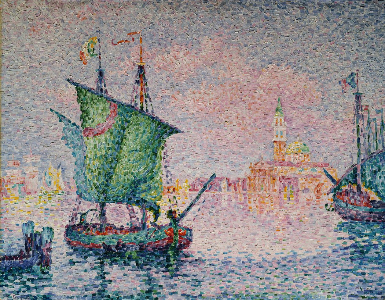 Venedig - det rosa molnet av Paul Signac
