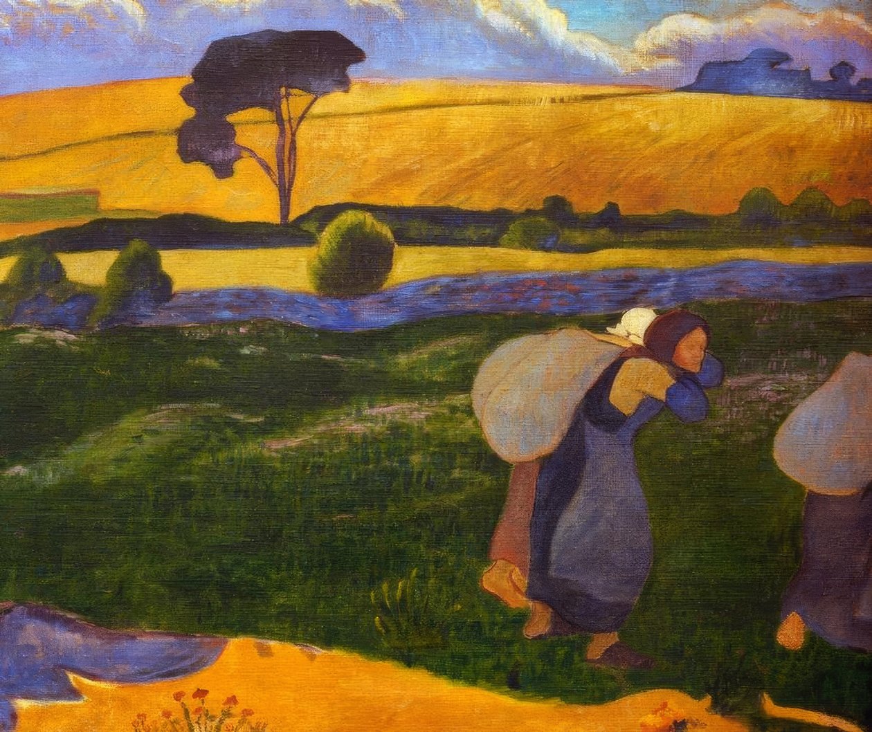 Tvättkvinnorna i Bellangenet av Paul Sérusier