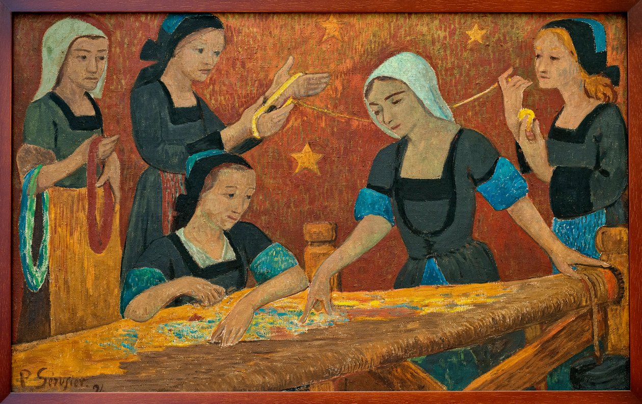 Paul Louis Serusier (1864-1927). "Väften" av Paul Sérusier