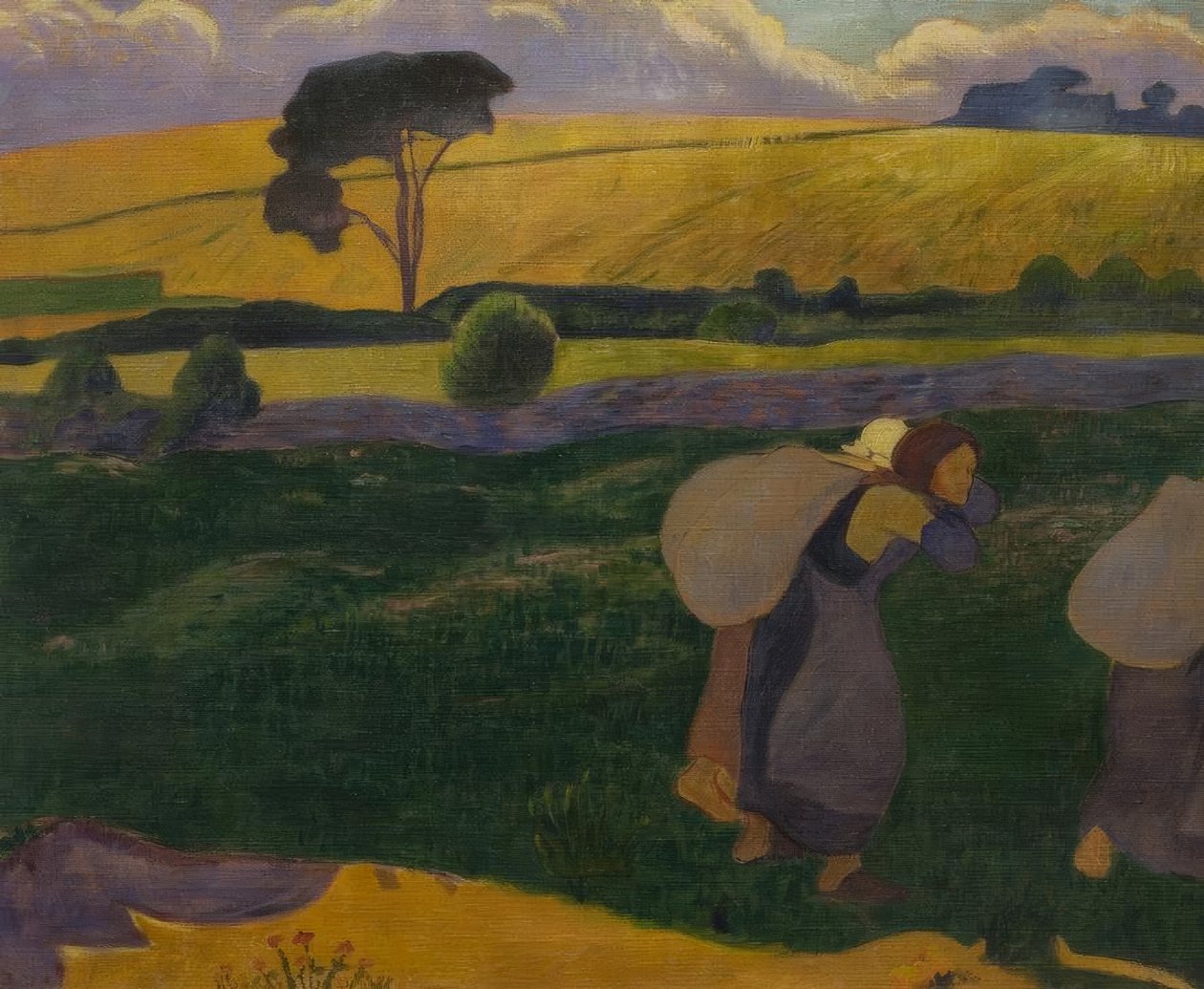 Tvättkvinnor i Bellangenet av Paul Sérusier