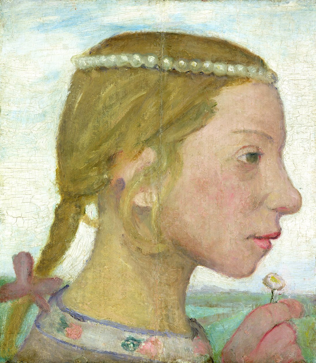 En ung flicka av Paula Modersohn Becker