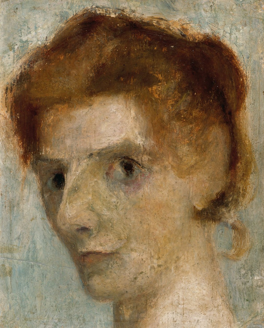 Självporträtt av Paula Modersohn Becker
