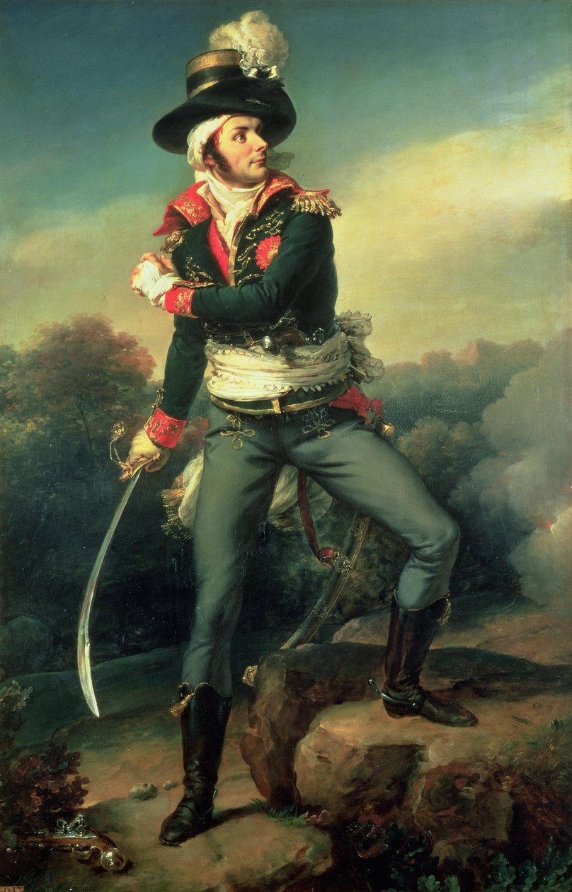 Francois Athanese Charette de Contrie (1763-96) 1819 av Paulin Jean Baptiste Guerin