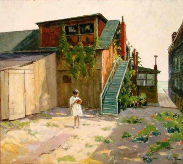 Konstnärens studio av Pauline Palmer