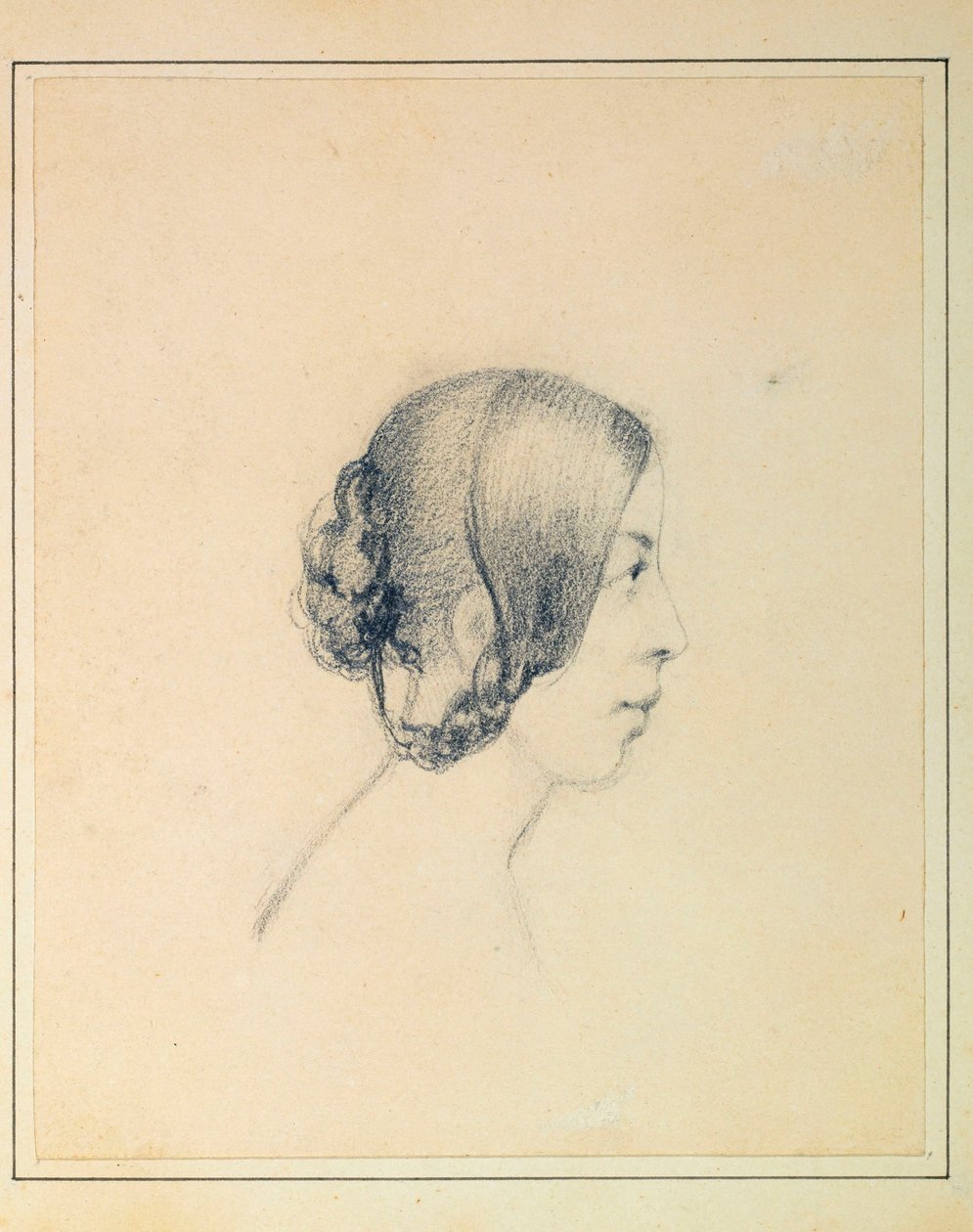 Självporträtt. av Pauline Viardot García