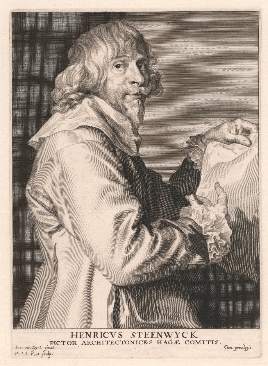 Henricus Steenwyck, Haaggrevens arkitekturmålare av Paulus Pontius