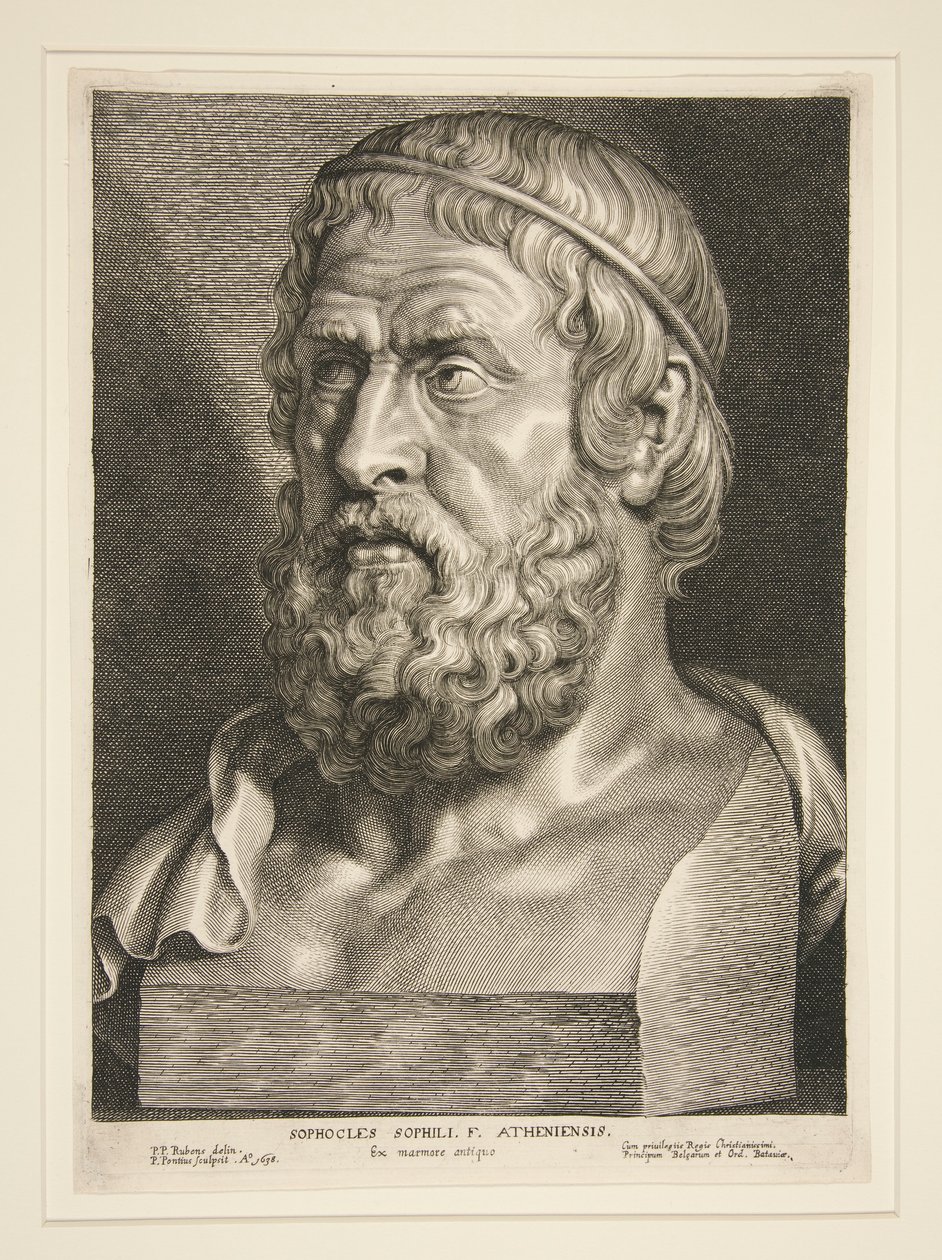 Sofokles av Paulus Pontius