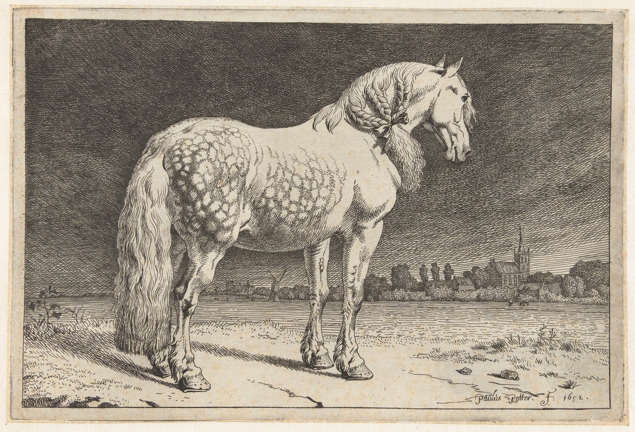 Den friesiska hästen Hästar (serietitel) av Paulus Potter