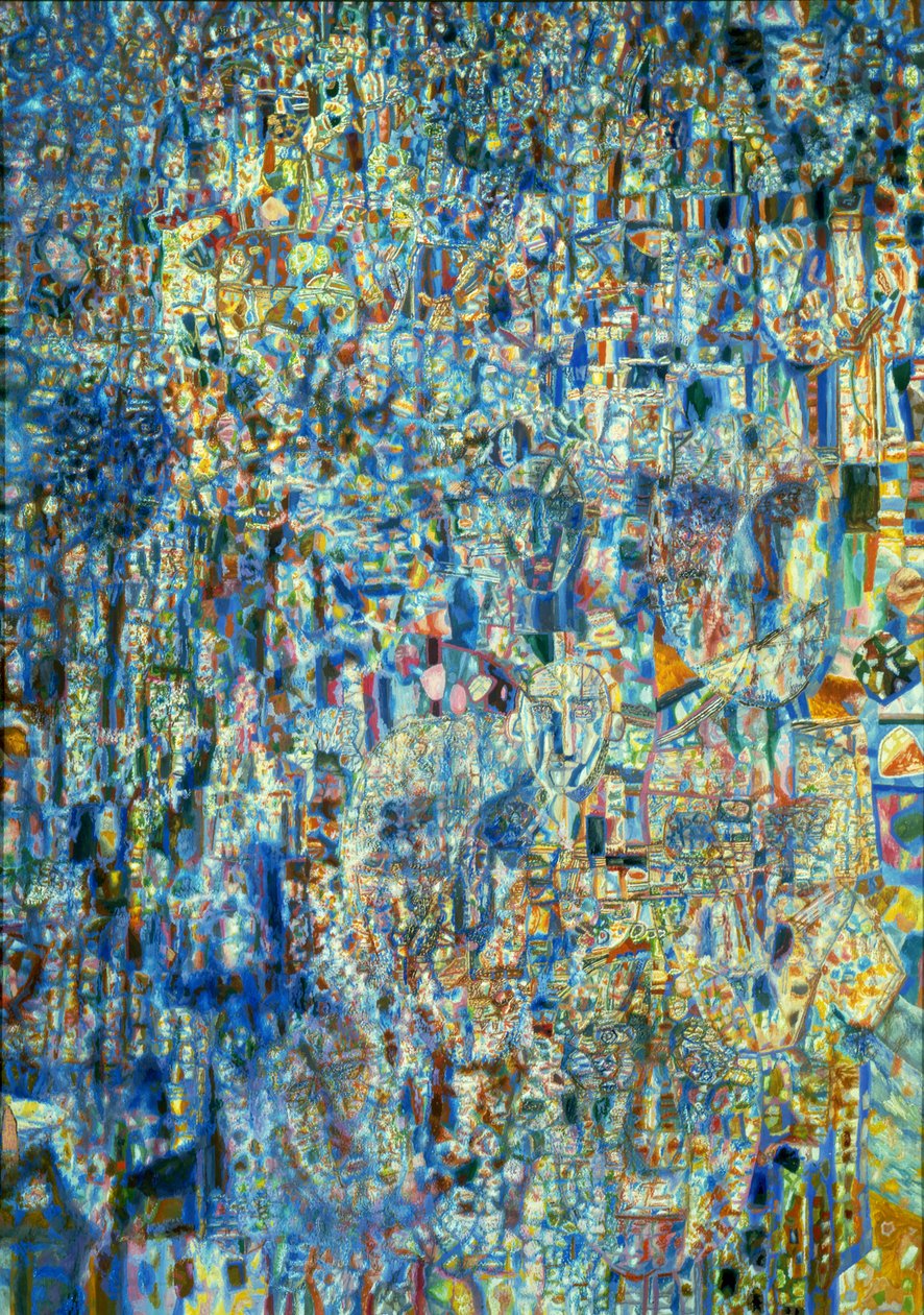 Människor, 1930 av Pavel Nikolayevich Filonov