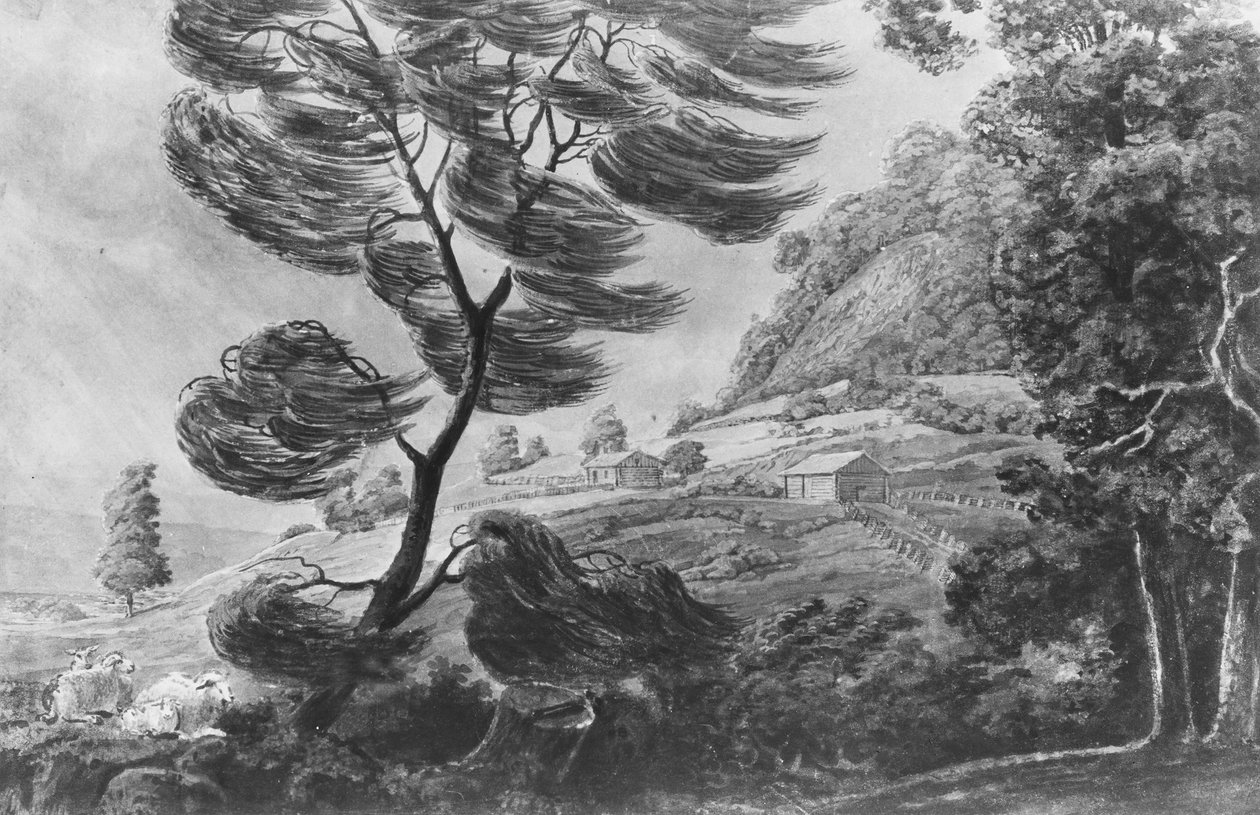 Tornado, 1811-ca. 1813. av Pavel Petrovic Svin
