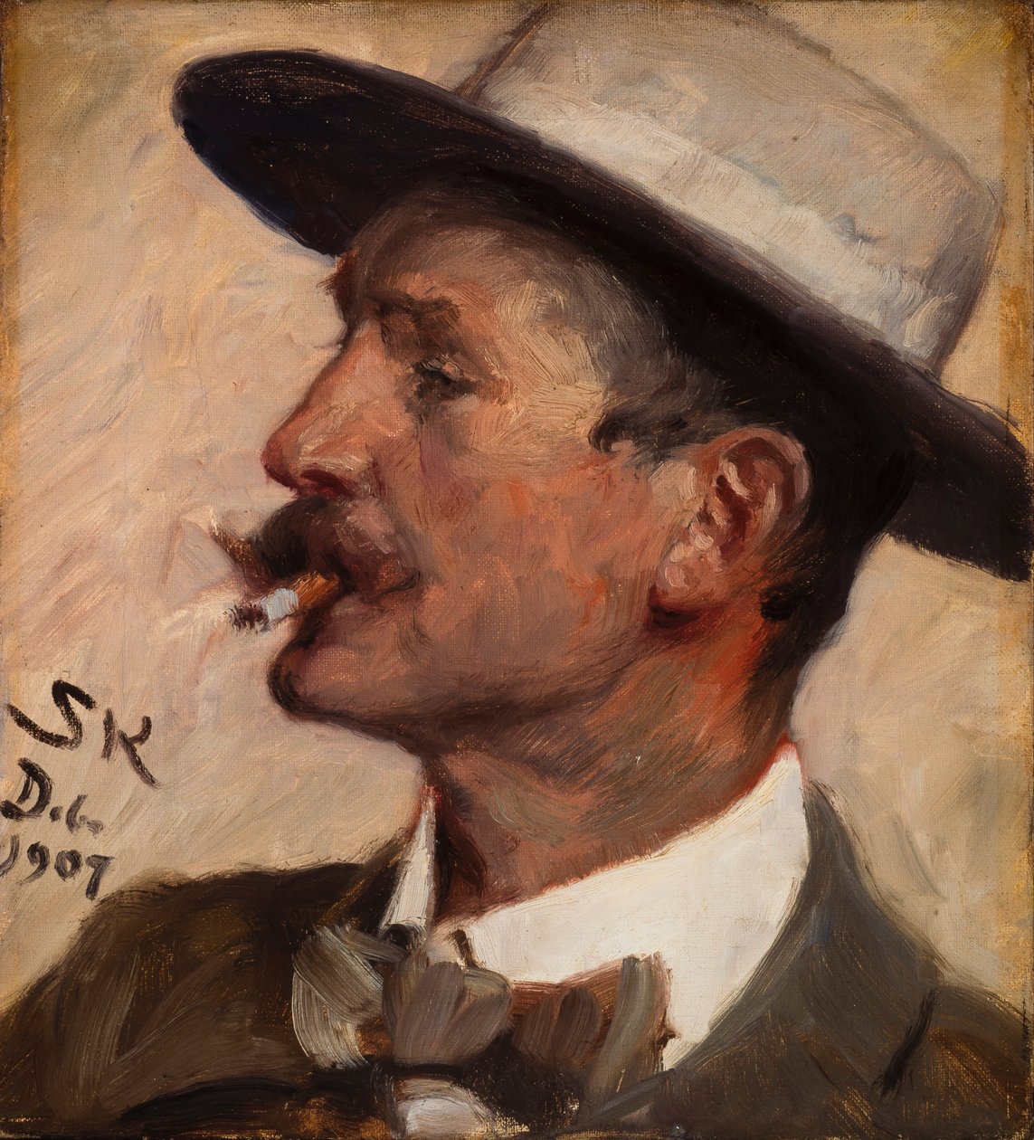 Hans Gyde Petersen av Peder Severin Krøyer