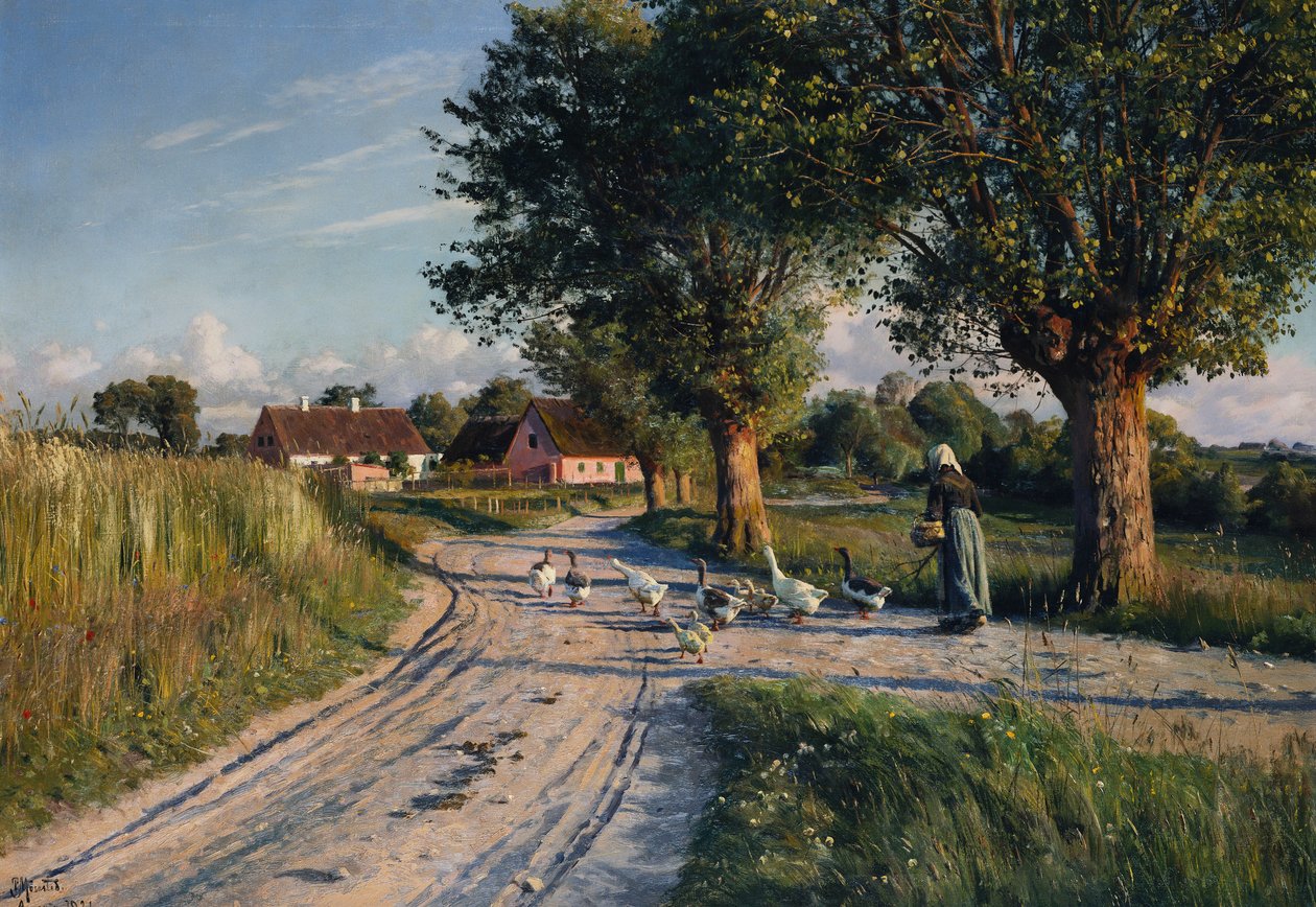 Vägen hem av Peder Monsted
