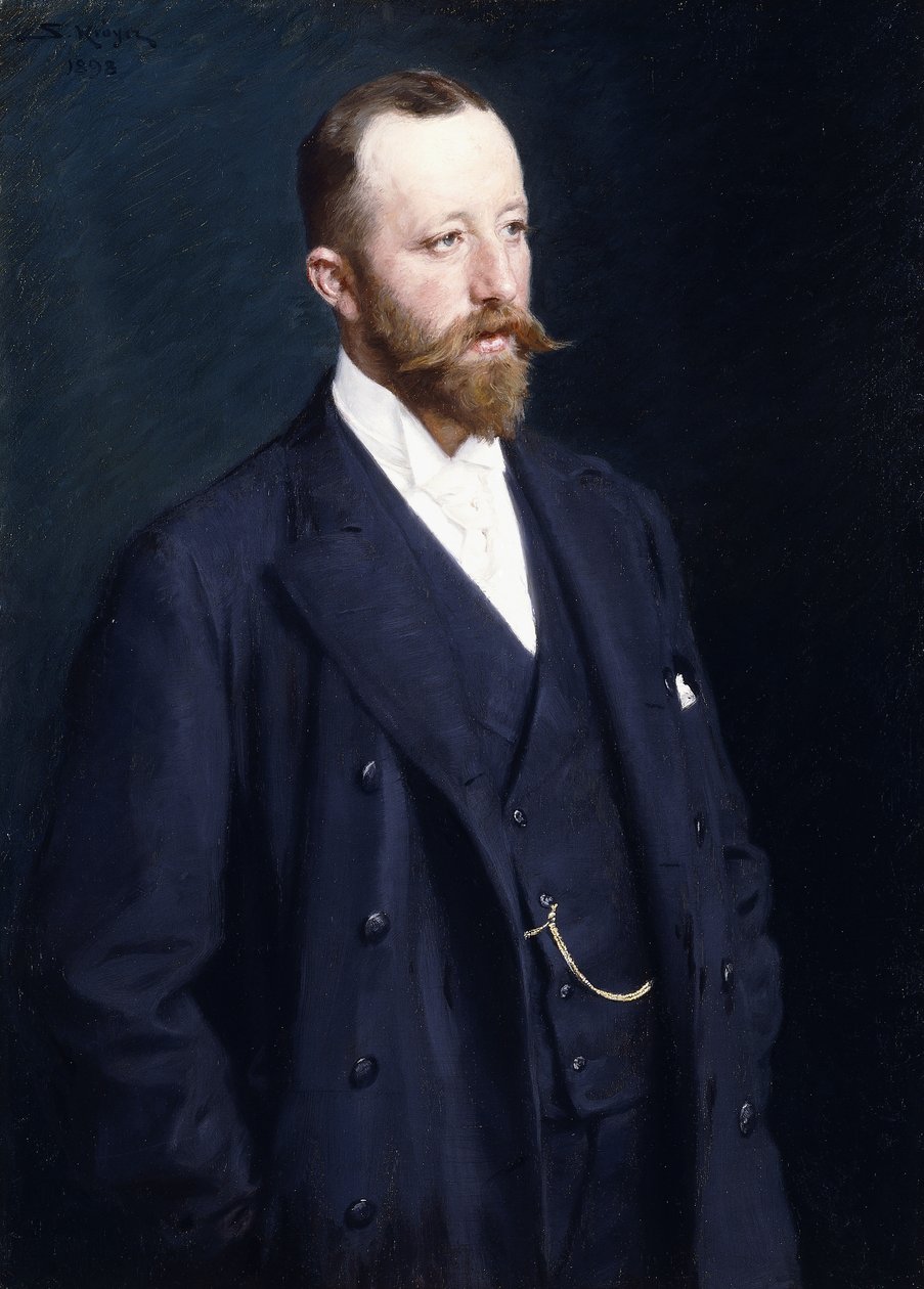 Porträtt av en gentleman, 1898 av Peder Severin Krøyer