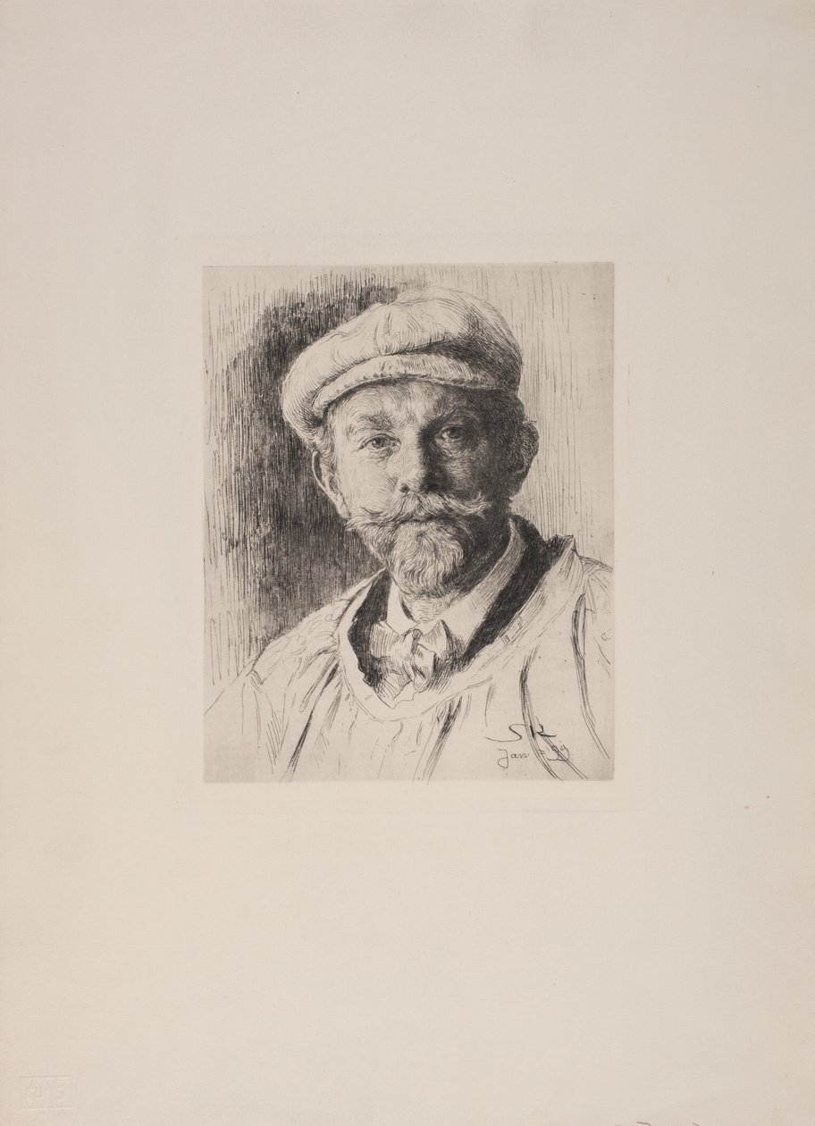 Danska: Självporträtt av Peder Severin Krøyer