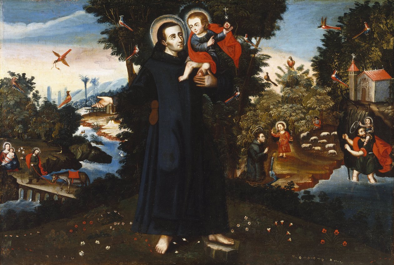 St. John of God av Pedro Nolasco y Lara