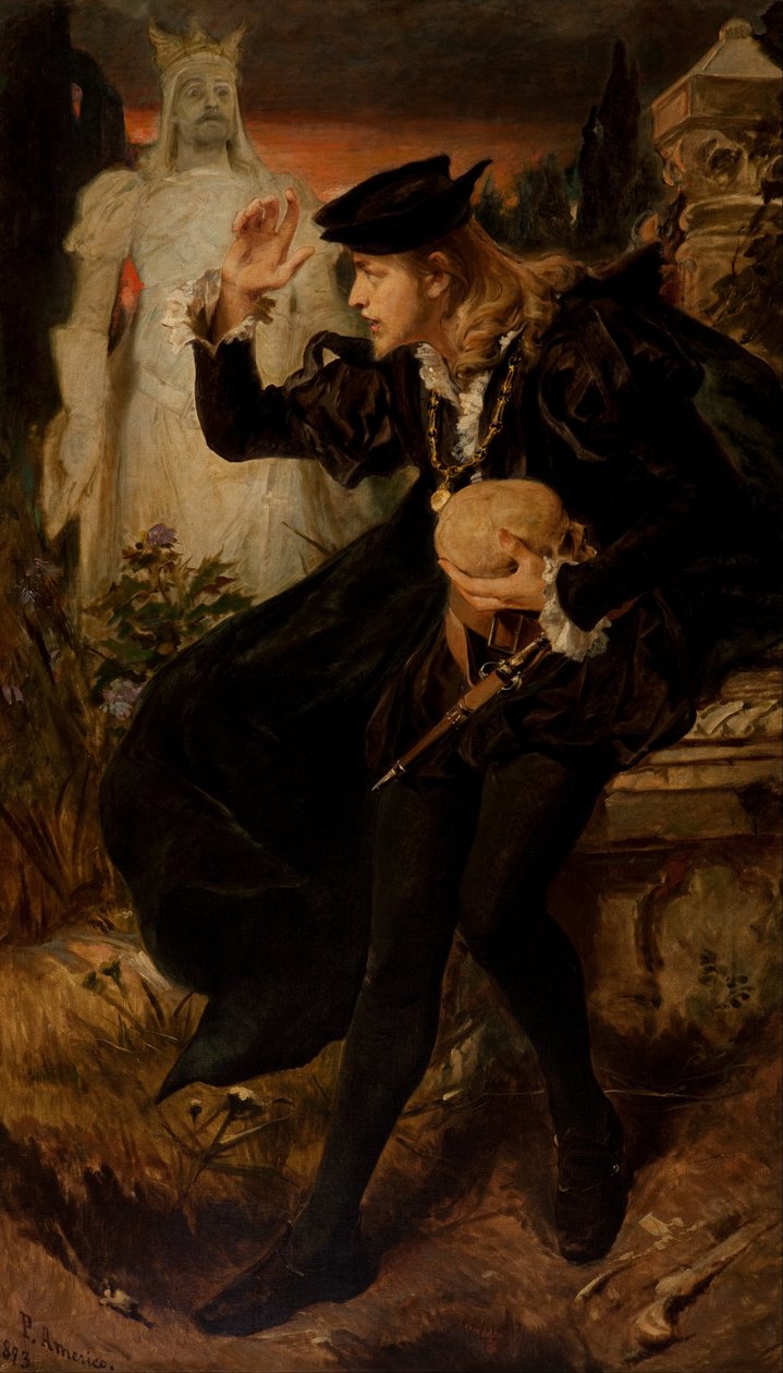 Hamlet’s Vision av Pedro Américo