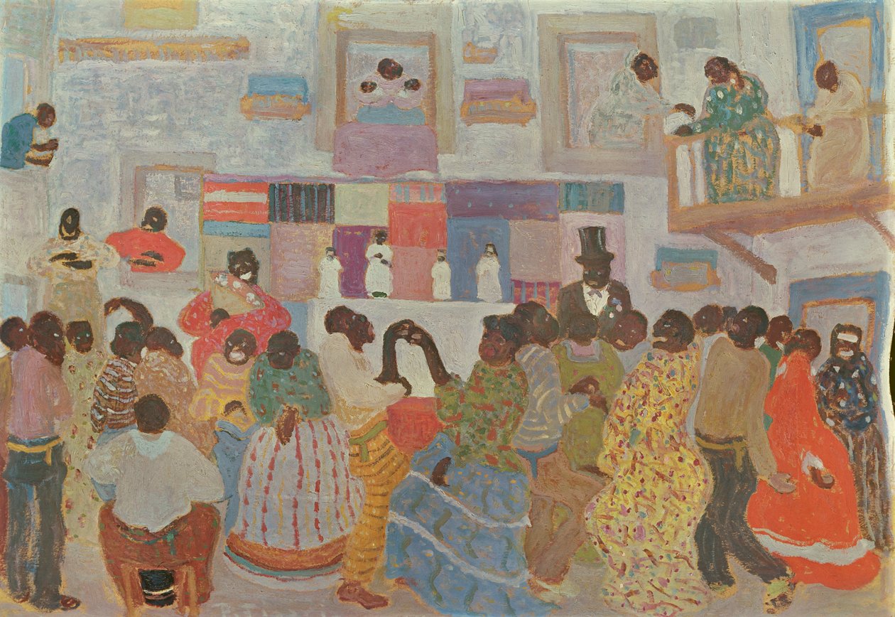 Dansare i Haiti av Pedro Figari