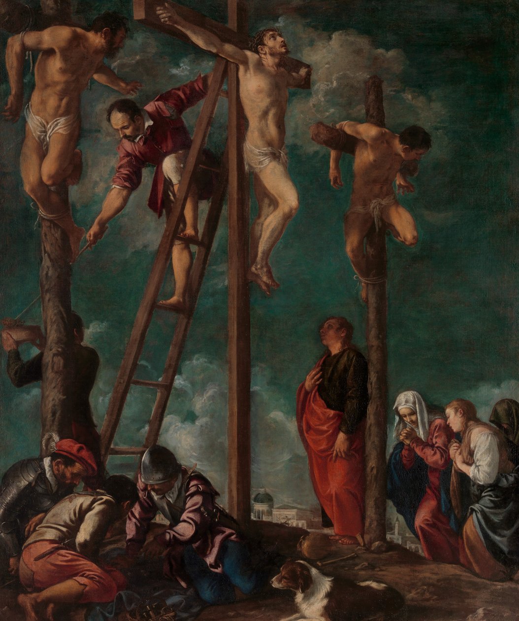 Korsfästelsen, ca. 1625-30. av Pedro Orrente