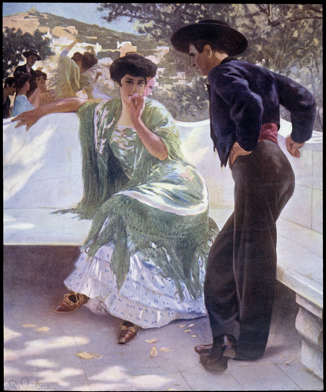 Spanska dansare (flamenco) av Pedro Ribera
