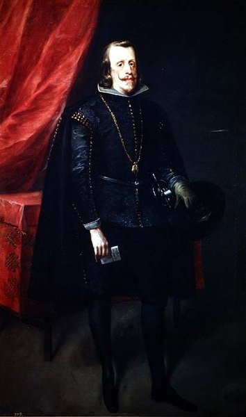Filip IV (1605-65) av Pedro de Villafranca