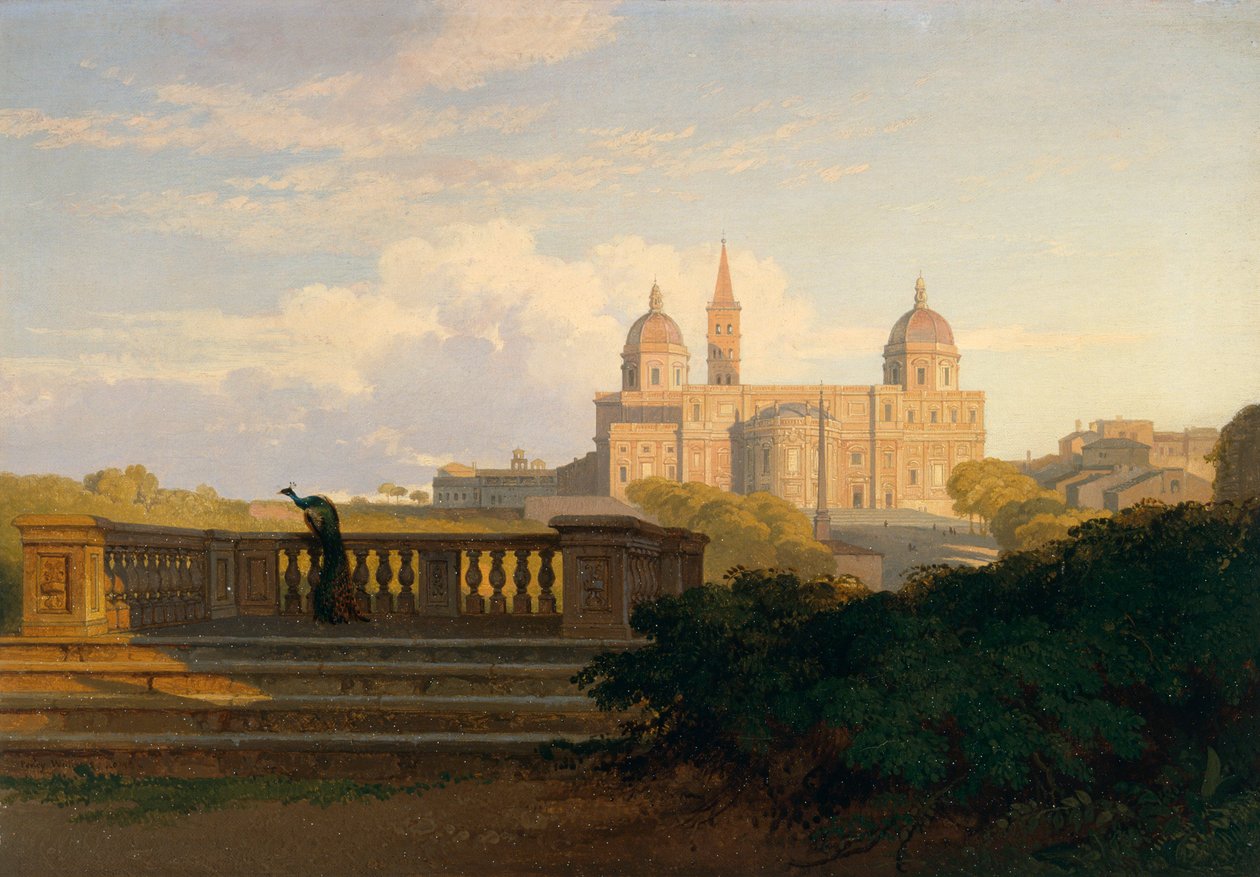 Santa Maria Maggiore, c1820-1880. av Penry Williams