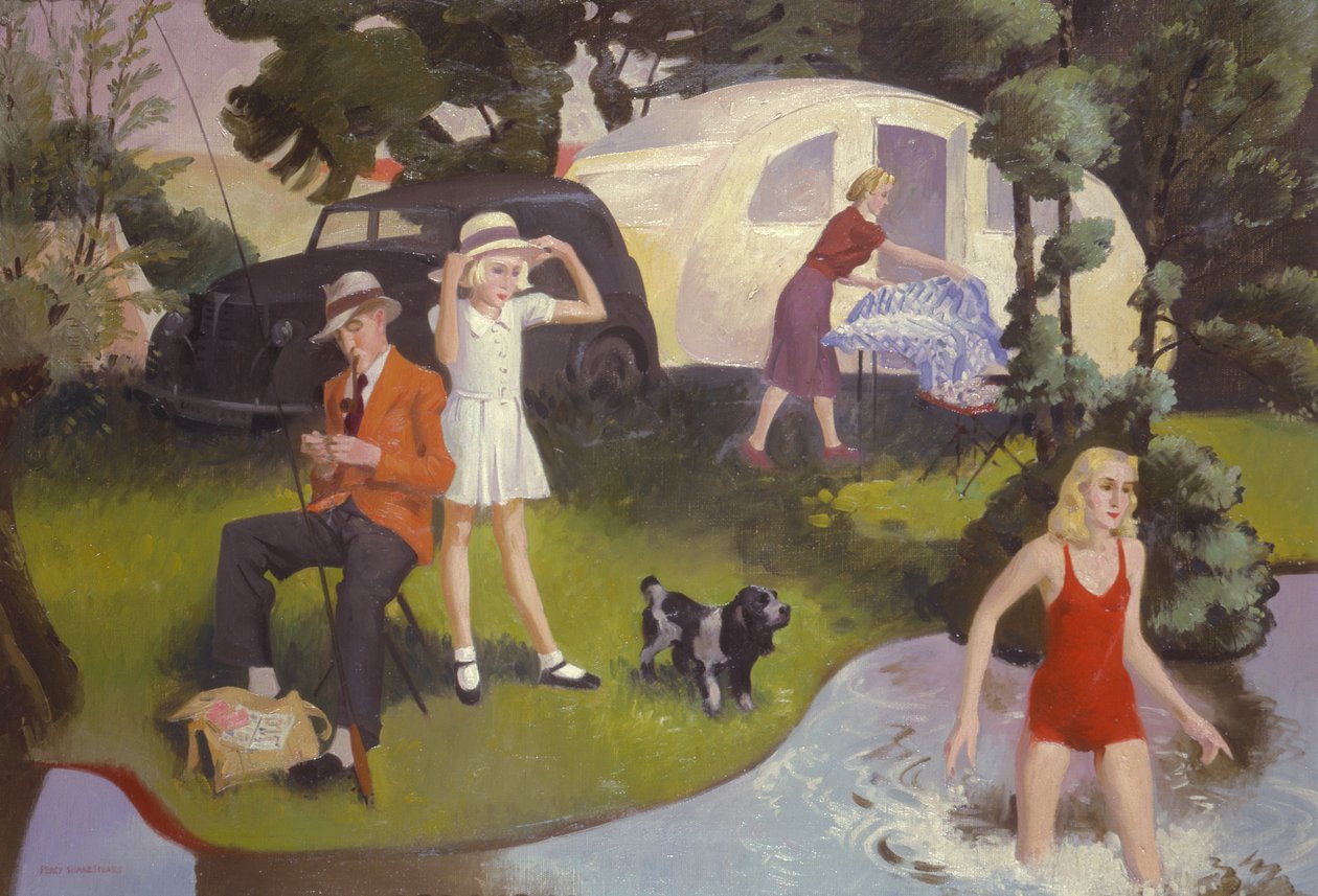 Familjepicknick av Percy Shakespeare