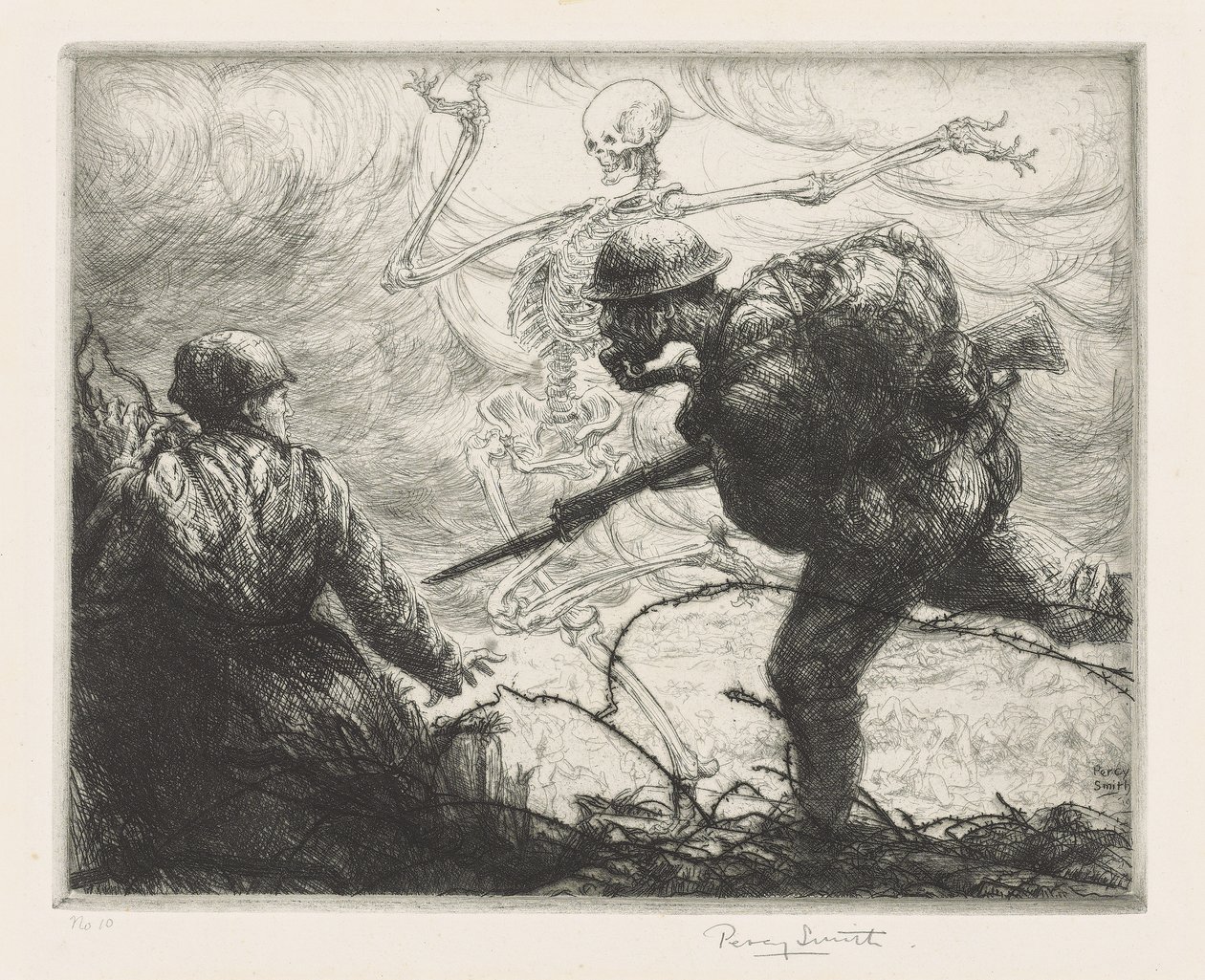 Dödsdansen 1914-1918 av Percy John Delf Smith