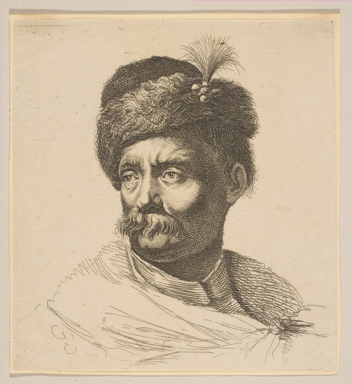 Byst av en påle, efter 1641. av Peregrine Lovell