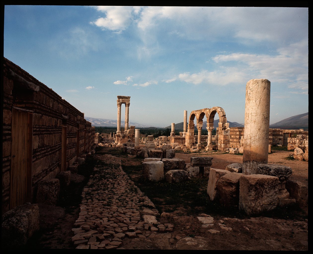 Utsikt över staden, 705-710 e.Kr av Period Umayyad
