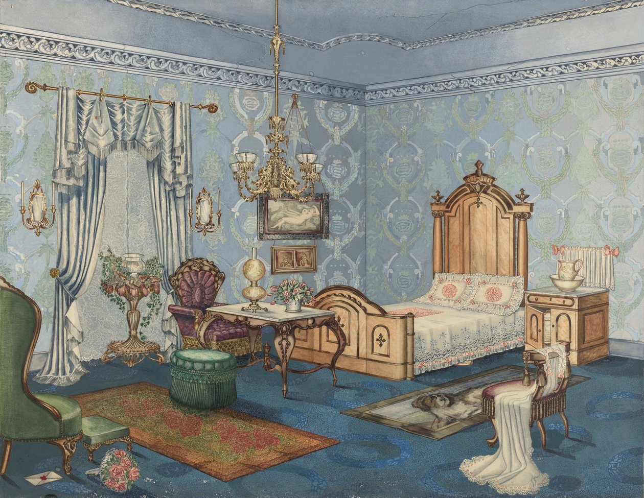 Sovrum, 1882 av Perkins Harnly