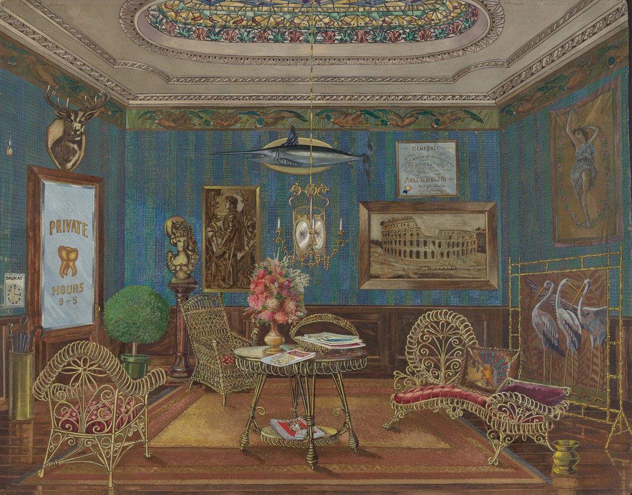 Tandläkarens väntrum, 19351942. av Perkins Harnly