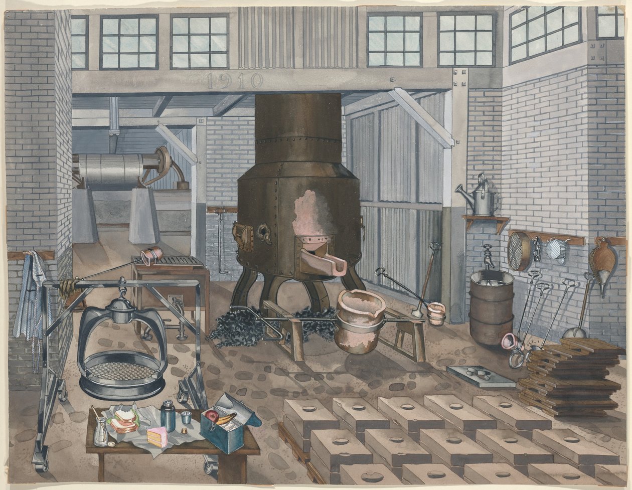 Järngjuteri, 1910, 19351942. av Perkins Harnly