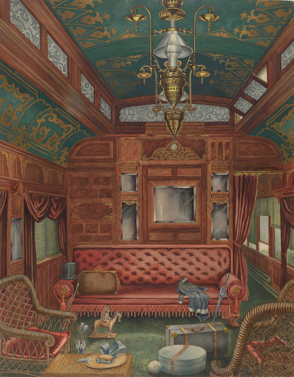 Pullman Coach, c. 1940. av Perkins Harnly