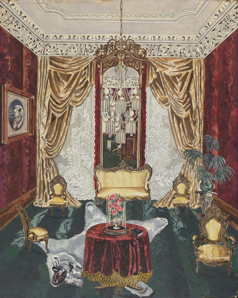 Townhouse Parlor, 1869, 19351942. av Perkins Harnly