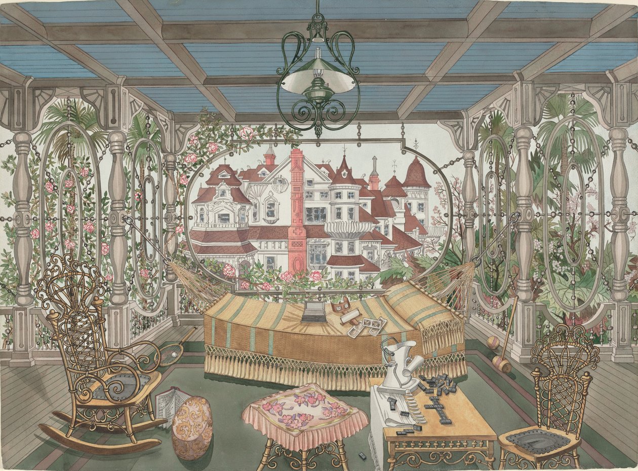Veranda, 1885, 19351942. av Perkins Harnly