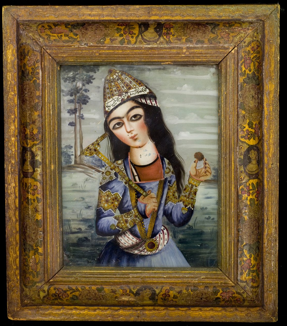 Porträtt av en ung man, 1828-9 av Persian School