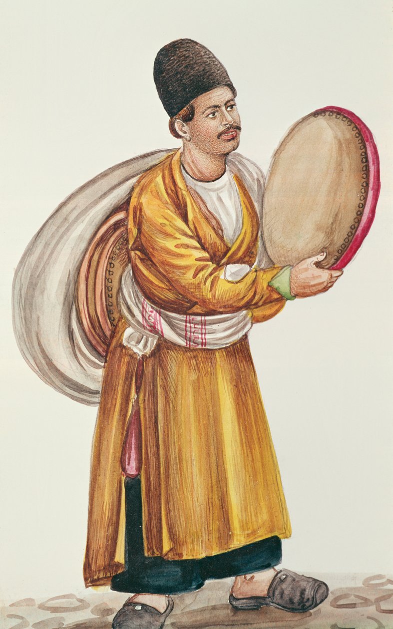 Gatuförsäljare (wc på papper) av Persian School