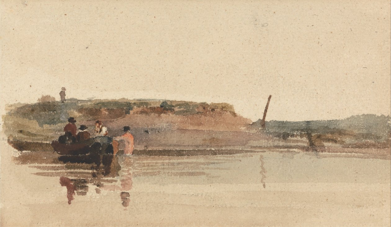 The Ferry av Peter de Wint
