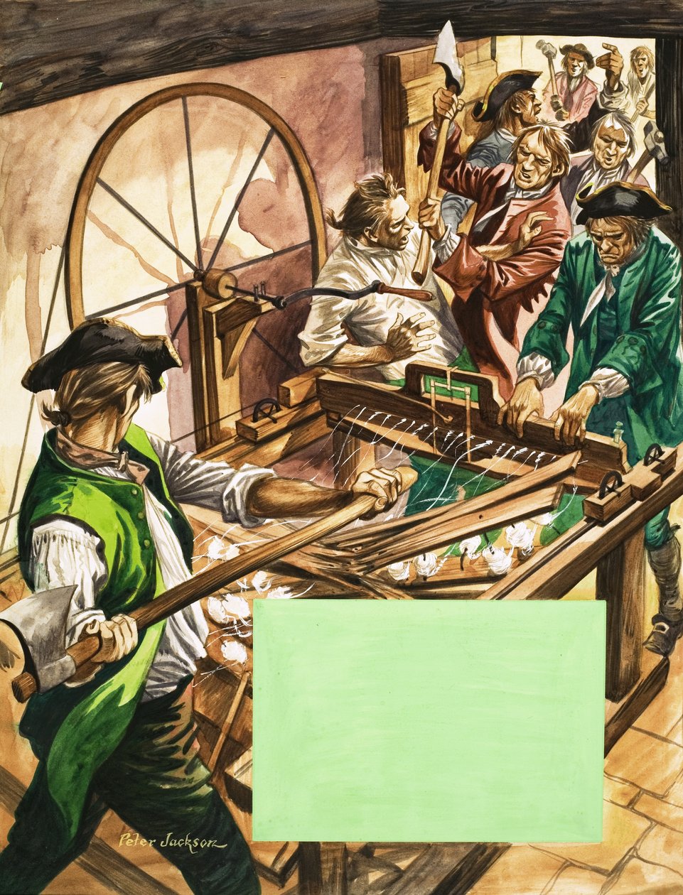 The Wonderful Story of Britain: The New Spinning Machines av Peter Jackson