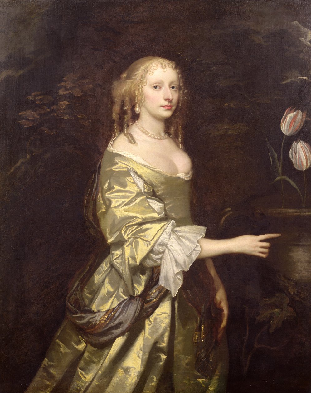 Elizabeth, Lady Wilbraham (1631-1703) av Peter Lely