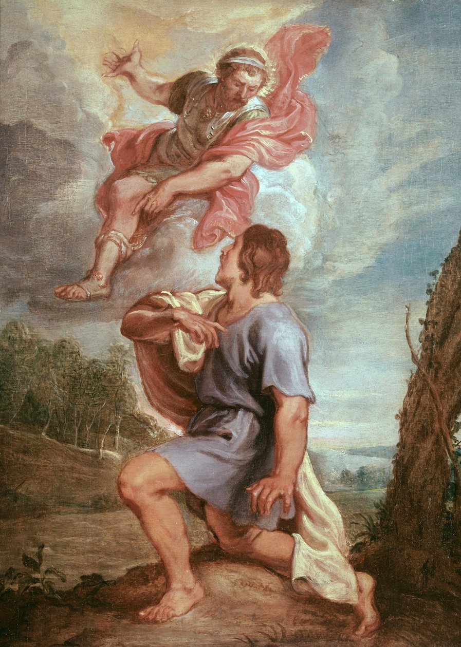 Aeneas för sin son Ascanius av Peter Paul Rubens