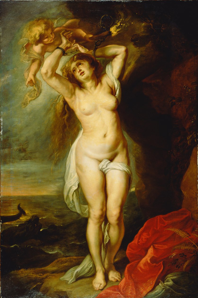 Andromeda, ca 1640 av Peter Paul Rubens