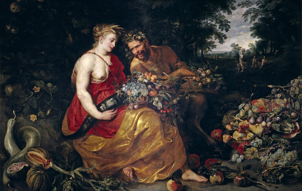 Ceres and Pan av Peter Paul Rubens