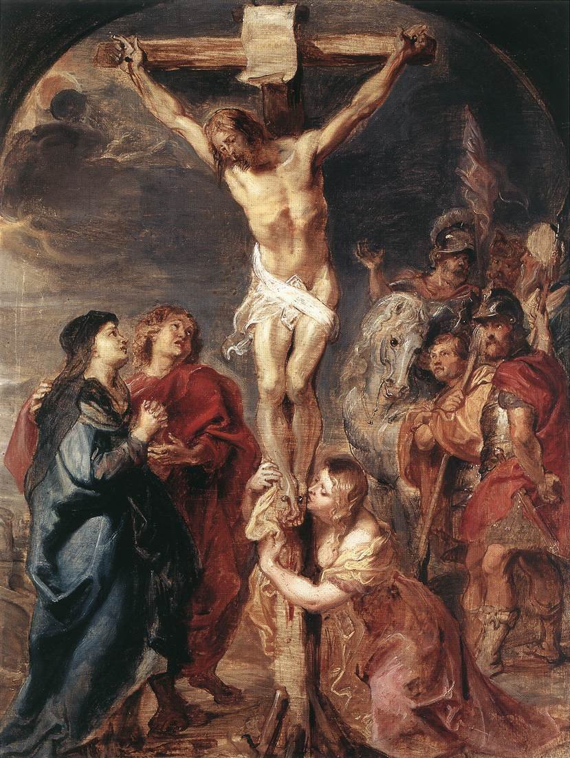 Christ on the Cross av Peter Paul Rubens